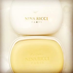 NIB Nina Ricci Paris Signoricci Rare Guest Soap travel White Box  Made Italy